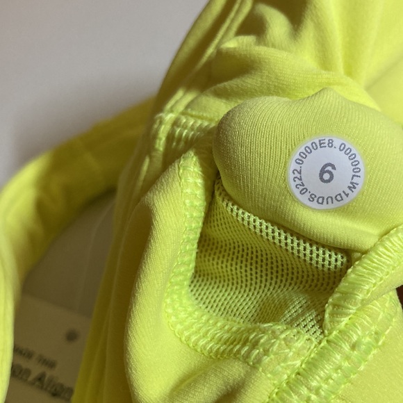 🍋 Lululemon Align Tank Electric Lemon Yellow 6 - Picture 10 of 10